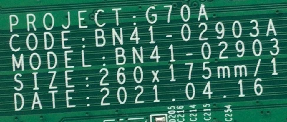MAIN PARA MONITOR SAMSUNG / NUMERO DE PARTE BN94-17005A / BN41-02903A / BN9417005A / 17005A / BN97-18520B / MODELO LS28AG700NNXZA LA01 - Imagen 4